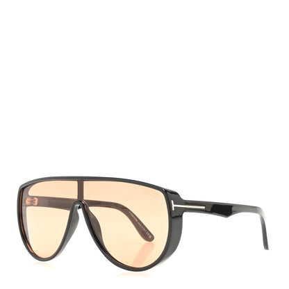 Tom Ford Acetate Achilles Sunglasses TF1182 Black 1 of 9