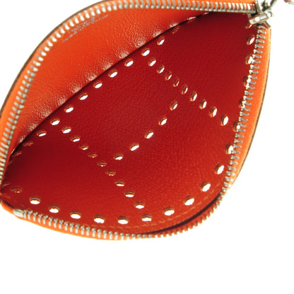 Hermes Chevre Mysore Evelyne Coin Purse Feu 5 of 7