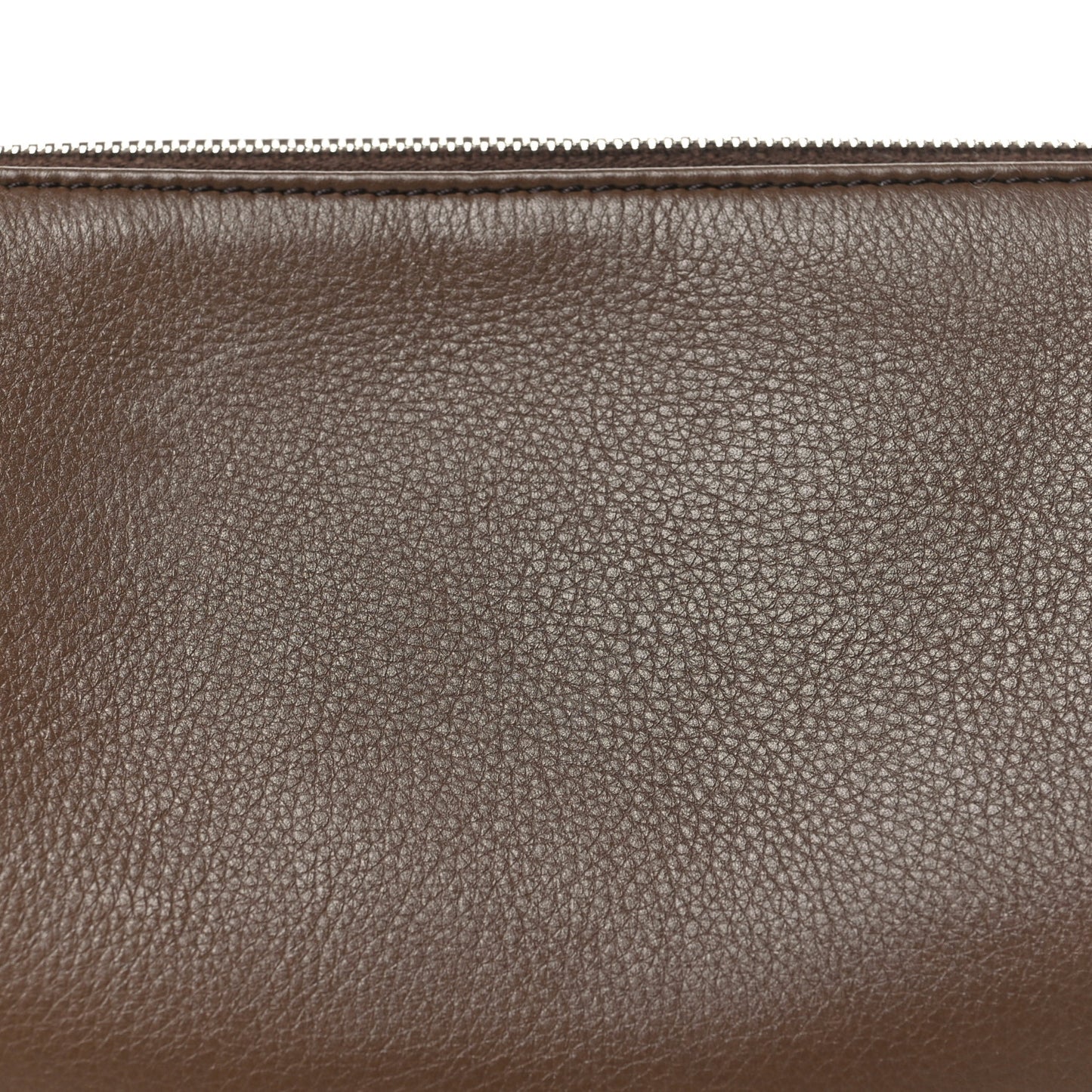 Grained Calfskin 90's Bag Tawny Brown