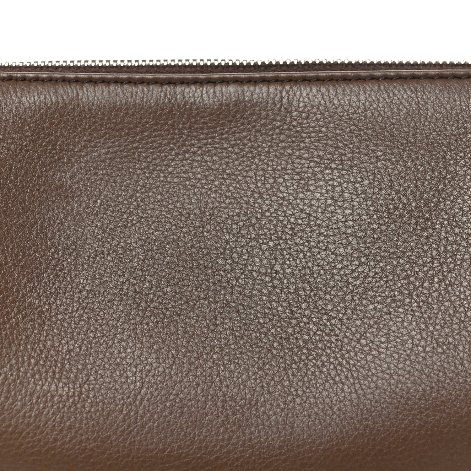 The Row Grained Calfskin 90's Bag Tawny Brown 7 of 9