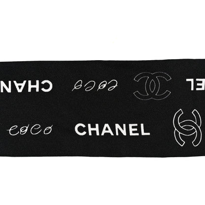 Chanel Silk CC Slim Bandeau Black Gold 4 of 4