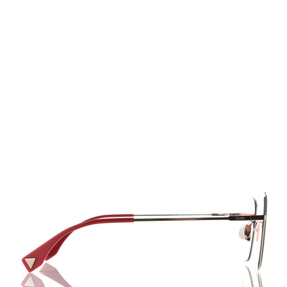 Fendi Metal Aviator Sunglasses FFM0022/S Red 3 of 8
