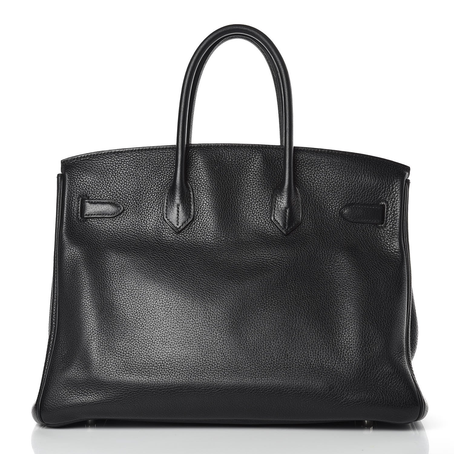 Hermes Taurillon Clemence Birkin 35 Black 3 of 33