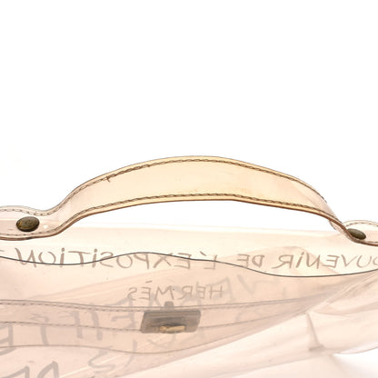 Hermes Vinyl Souvenir De L'Exposition Kelly Transparent 9 of 10