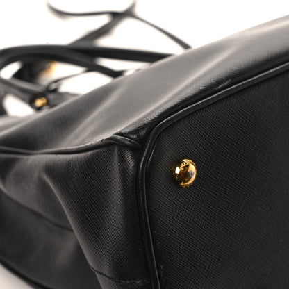 Prada Saffiano Lux Medium Tote Black 10 of 12