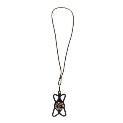 Louis Vuitton Monogram Silicone Louise Phone Holder Black 4 of 6