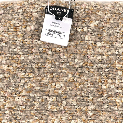 Chanel Viscose Scarf Beige Gold 3 of 3