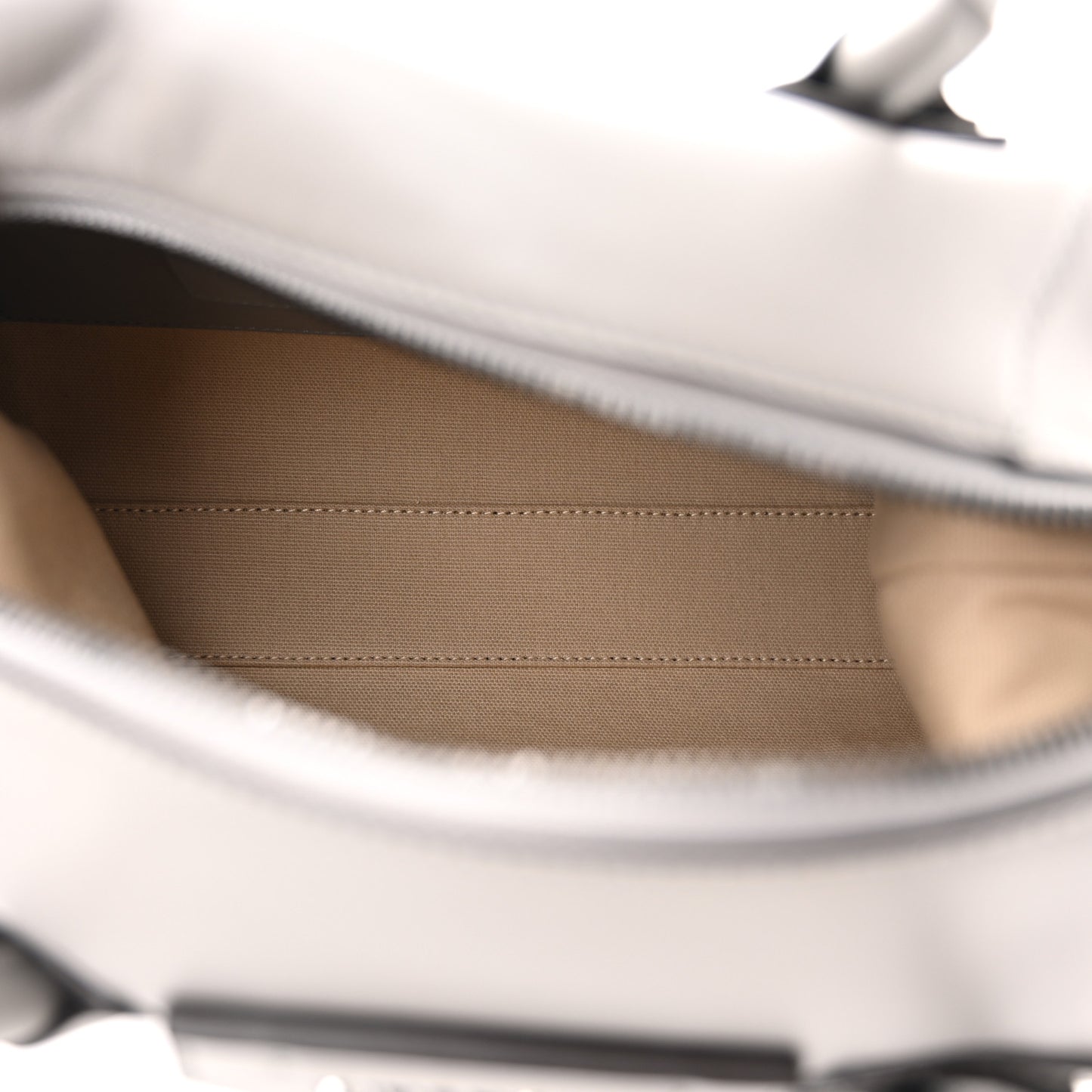 Calfskin Small Soft Antigona Pearl Grey