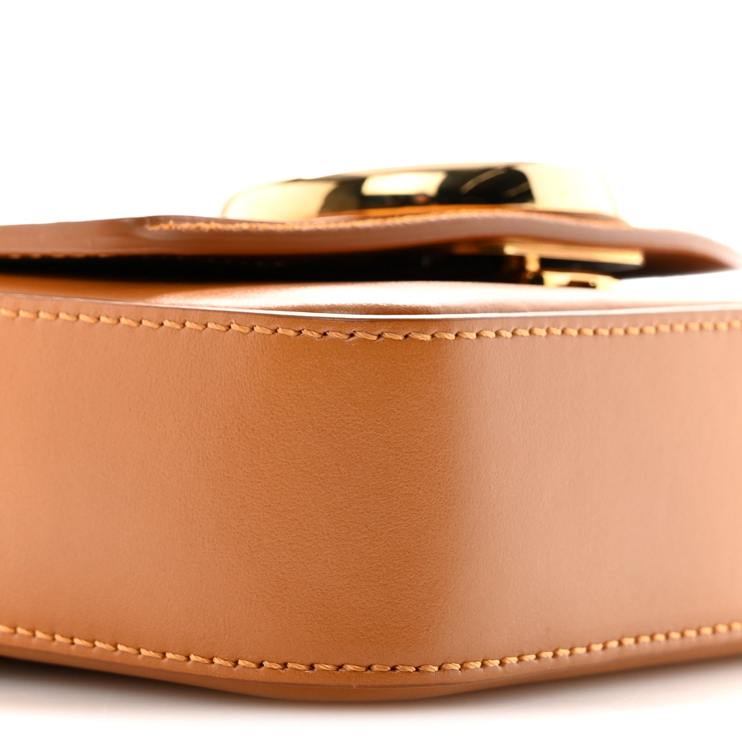 Calfskin Mini C Double Carry Autumnal Brown
