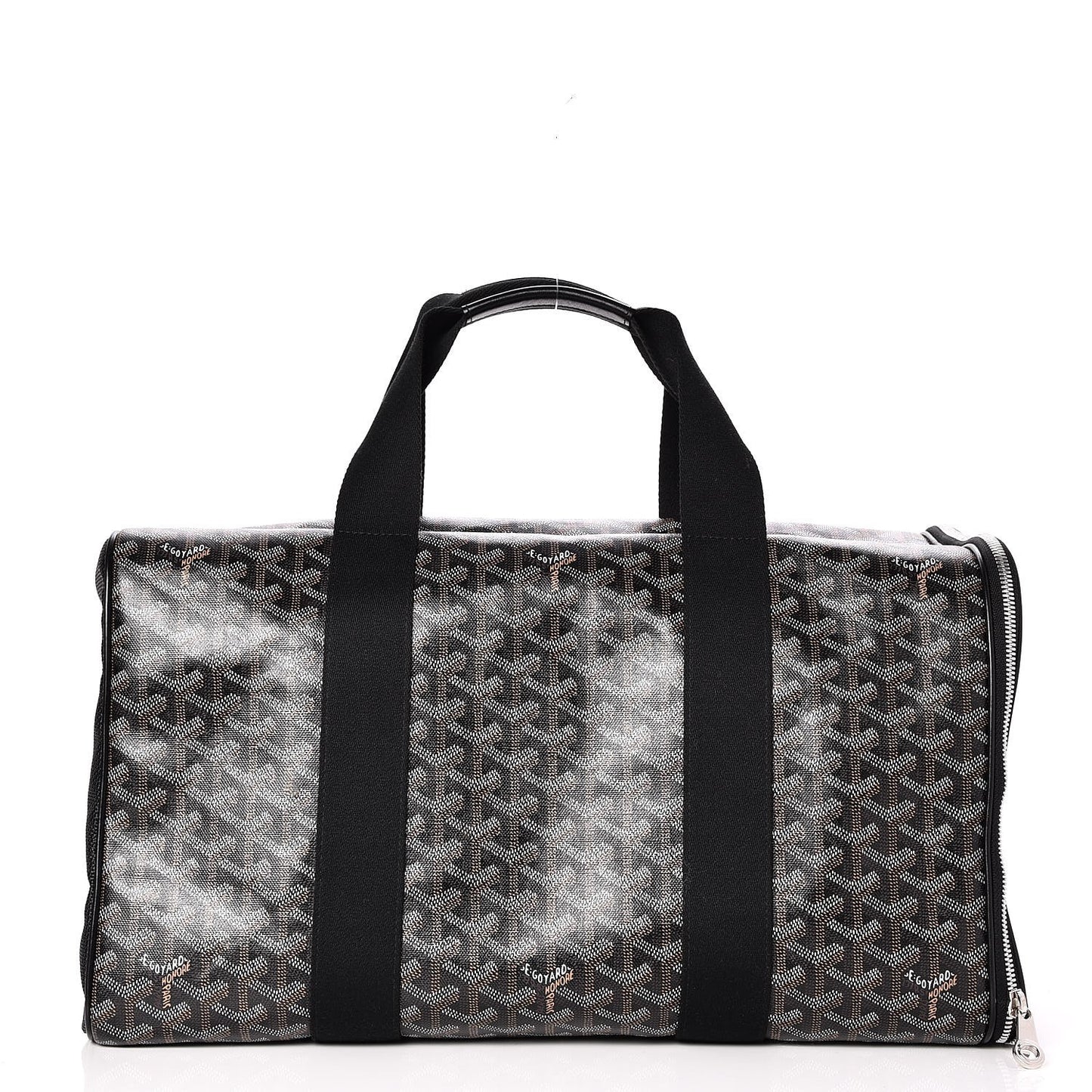 Goyardine Voltigeur Pet Carrier Black