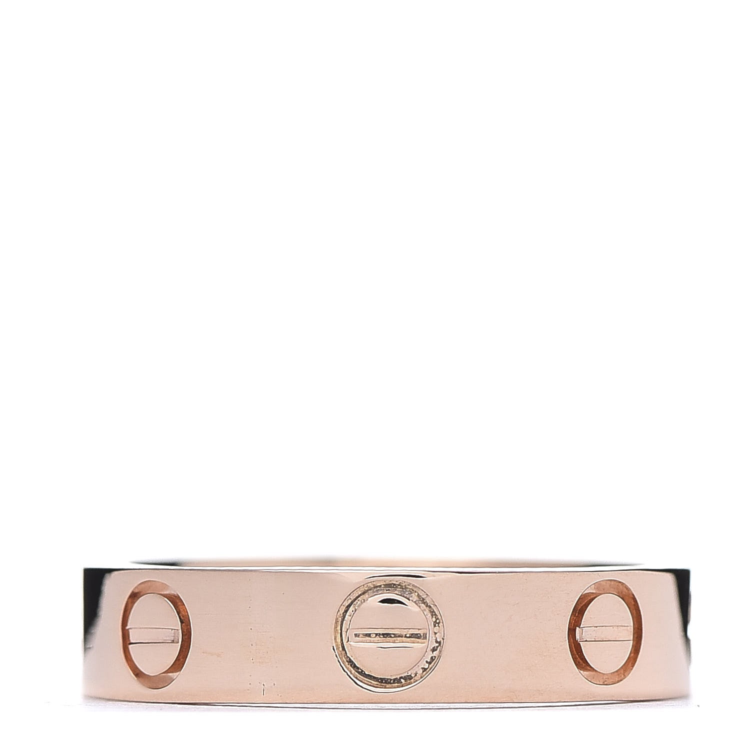 Cartier 18K Pink Gold 3.5mm LOVE Wedding Band Ring 50 5.25 1 of 3