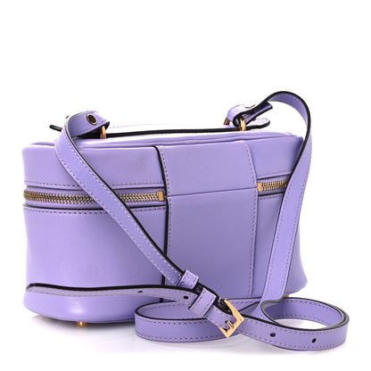 Versace Lambskin Tag Vanity Bag Lilac 3 of 10