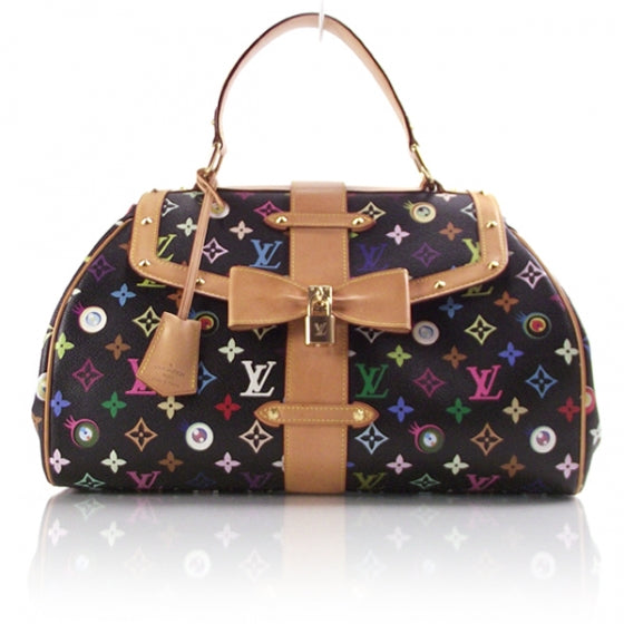 Monogram Multicolor Murakami Eye Love You Black