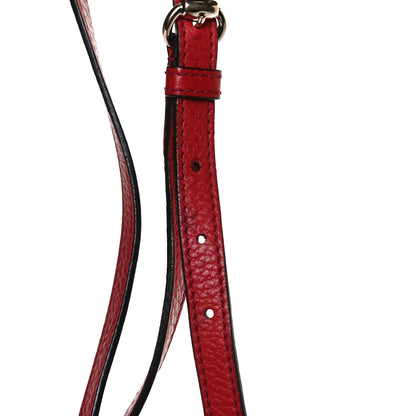 Gucci Pebbled Calfskin Small Soho Disco Bag Tabasco Red 14 of 14