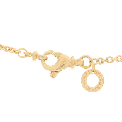 Bulgari 18K Yellow Gold Diamond B.Zero1 Pave Pendant Necklace 4 of 8