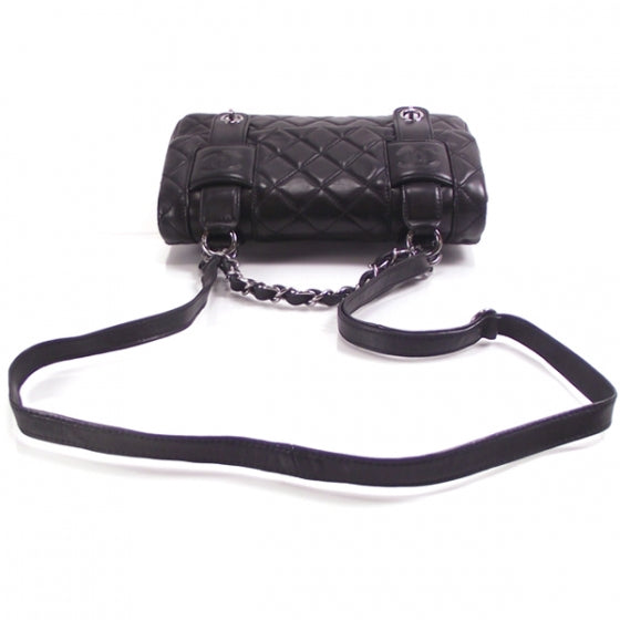 Chanel Lambskin Quilted Twist Lock Flap 6 of 11