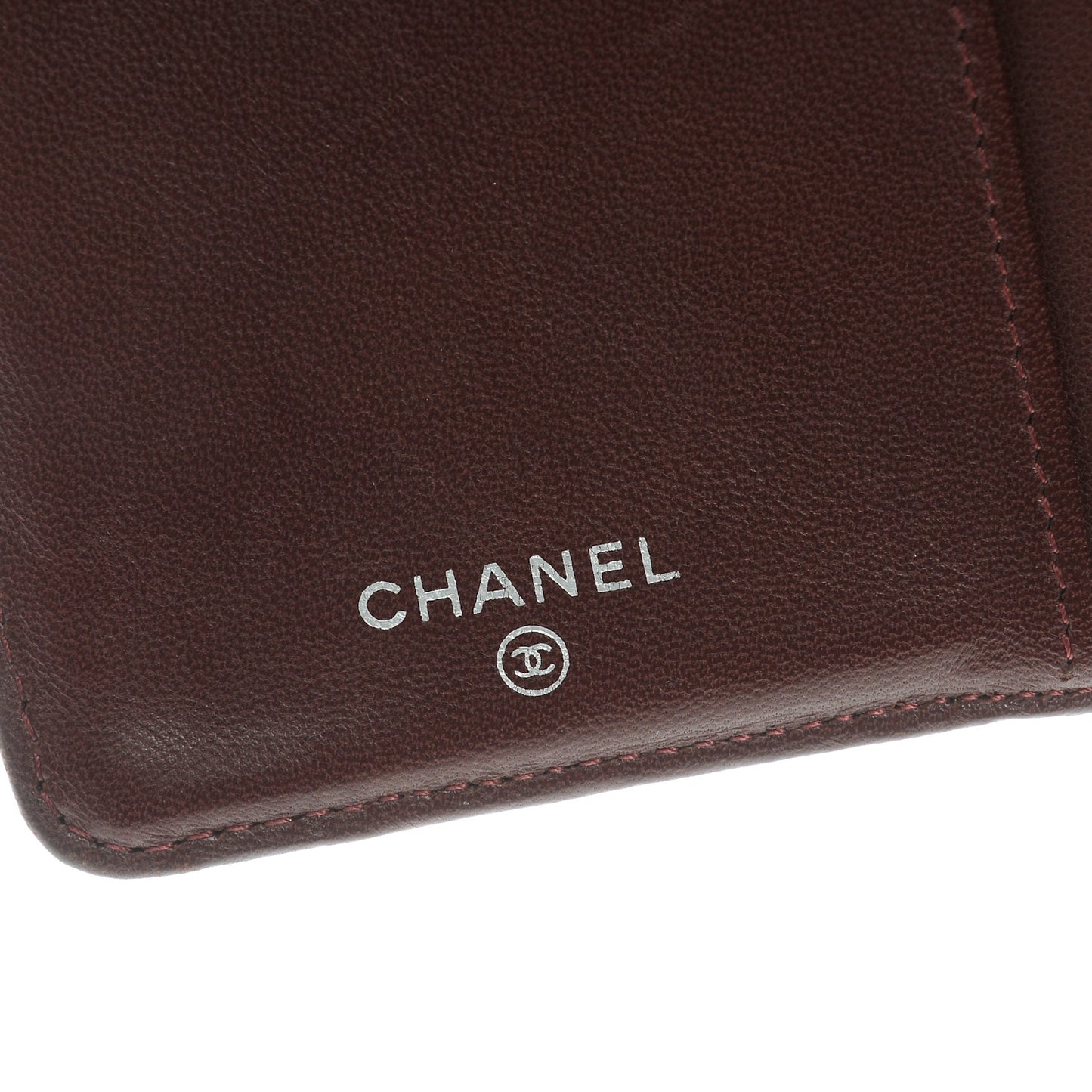Lambskin Quilted Yen Wallet Black