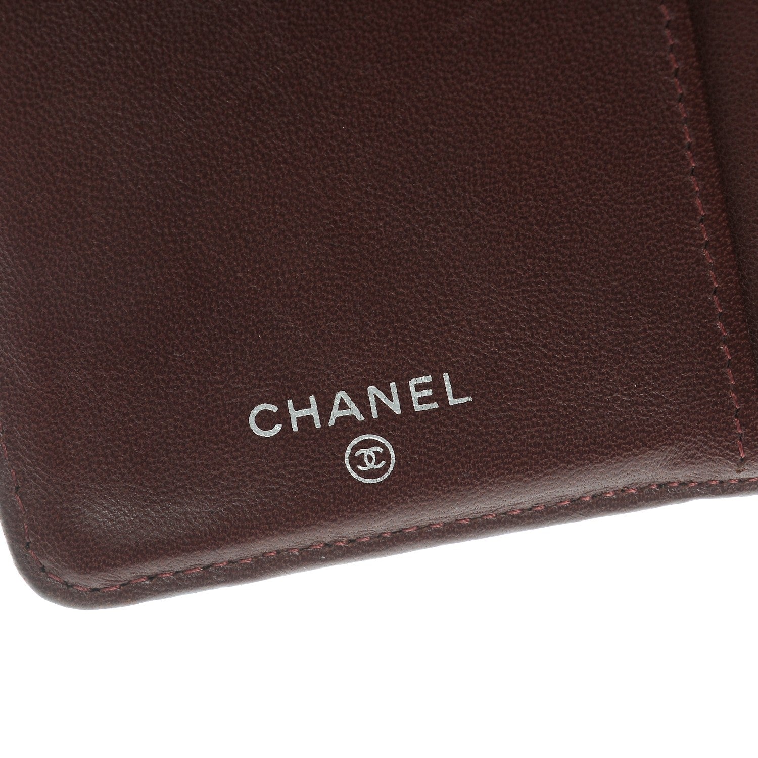 Chanel Lambskin Quilted Yen Wallet Black 6 of 9