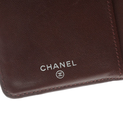 Chanel Lambskin Quilted Yen Wallet Black 6 of 9