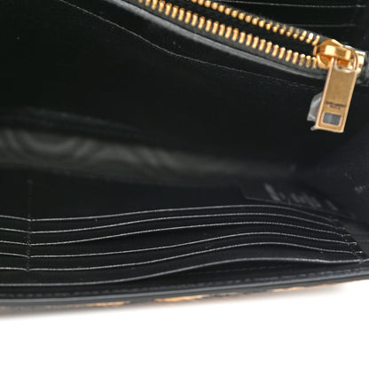 Saint Laurent Calf Hair Monogram Chain Wallet Leopard 9 of 9
