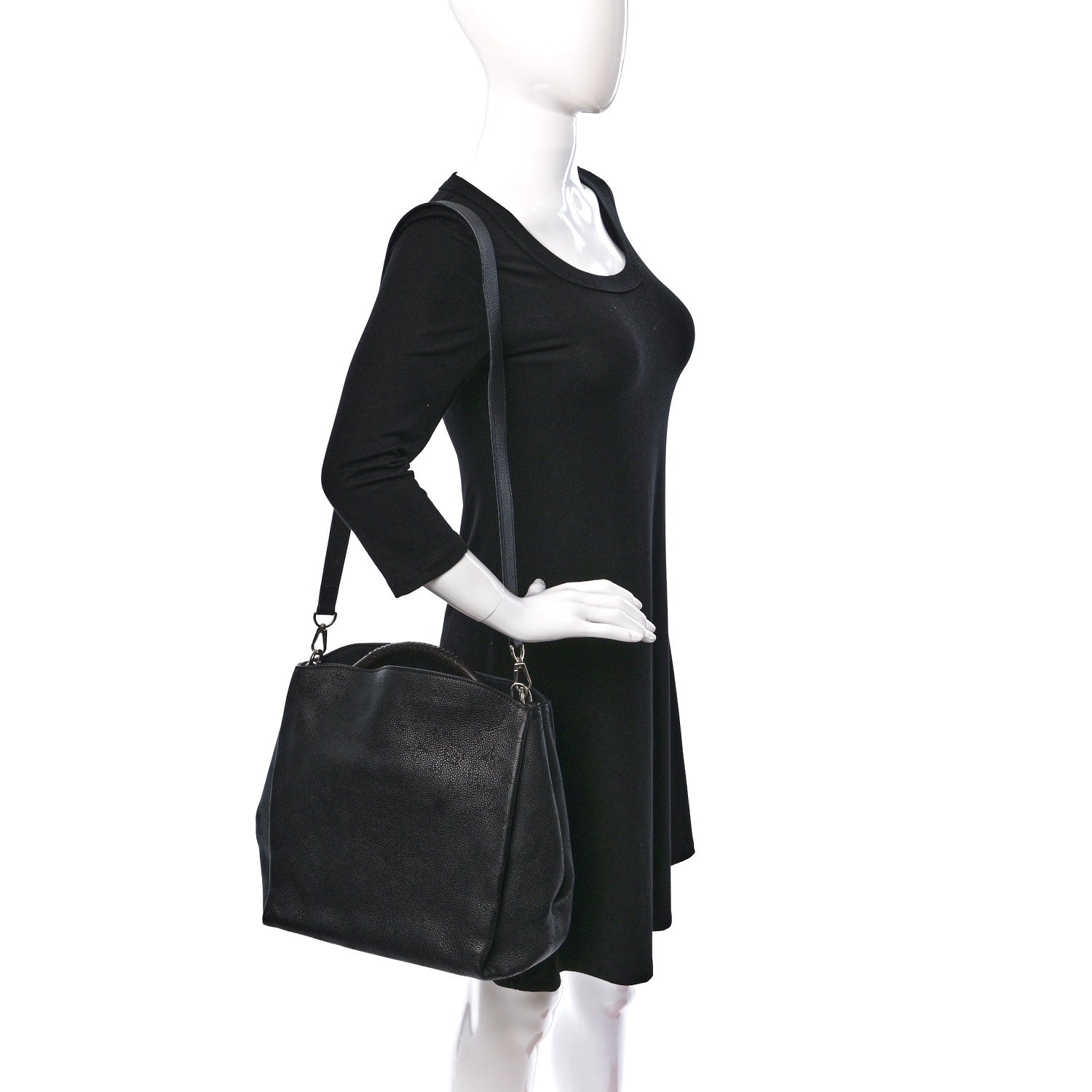 Louis Vuitton Mahina Babylone PM Black 2 of 9
