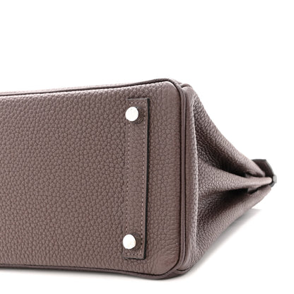 Hermes Togo Birkin 25 Chocolate 9 of 10