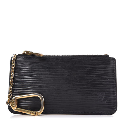 Louis Vuitton Epi Key Pouch Black 1 of 8