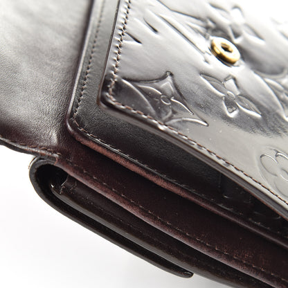 Louis Vuitton Vernis Elise Wallet Amarante 10 of 16