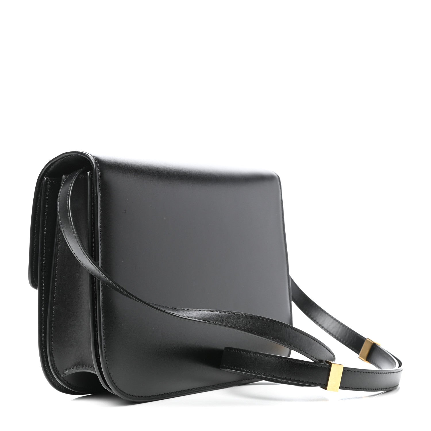Celine Box Calfskin Medium Classic Box Flap Bag Black 3 of 10