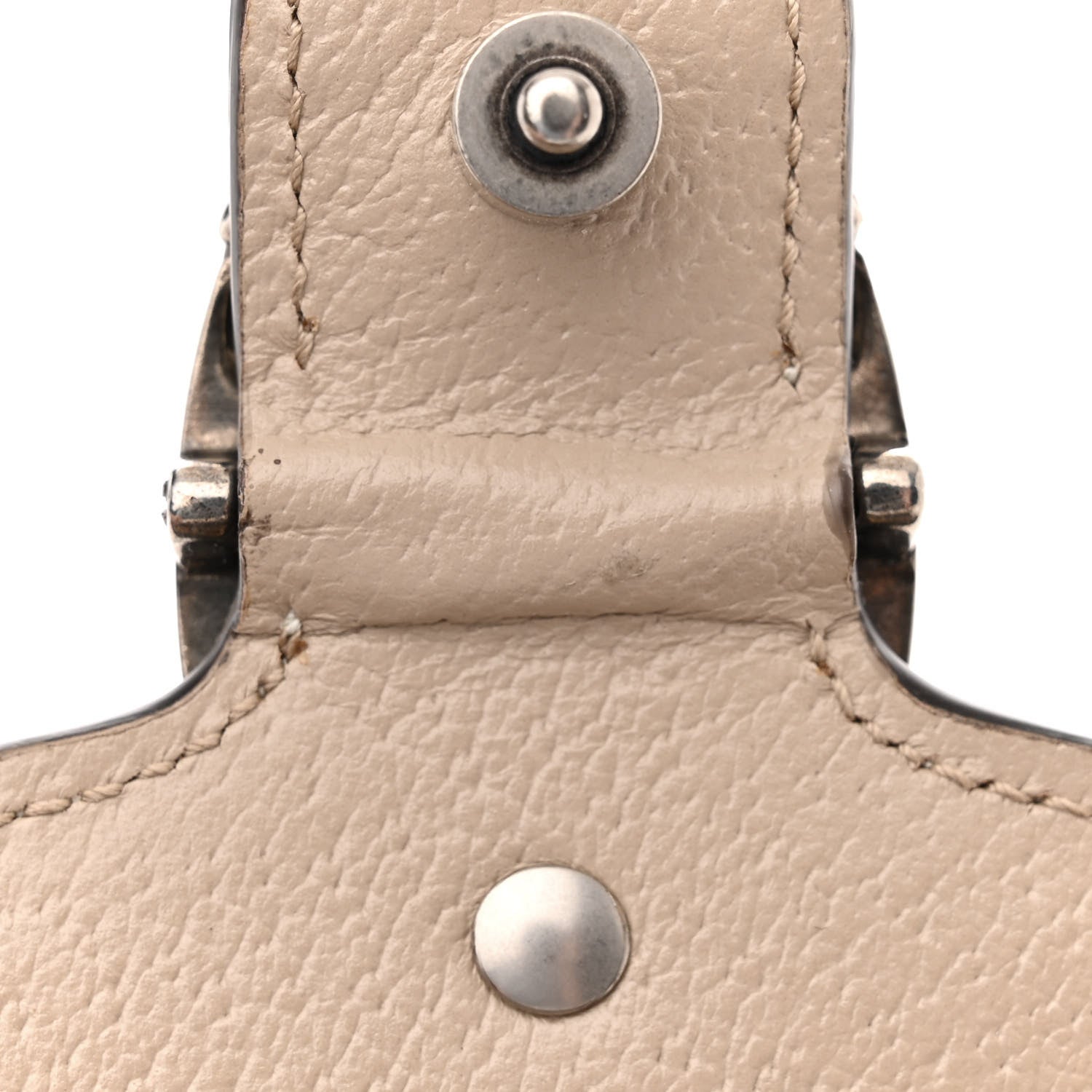 Gucci GG Supreme Monogram Mini Dionysus Top Handle Bag Beige Mystic White Oatmeal 12 of 12