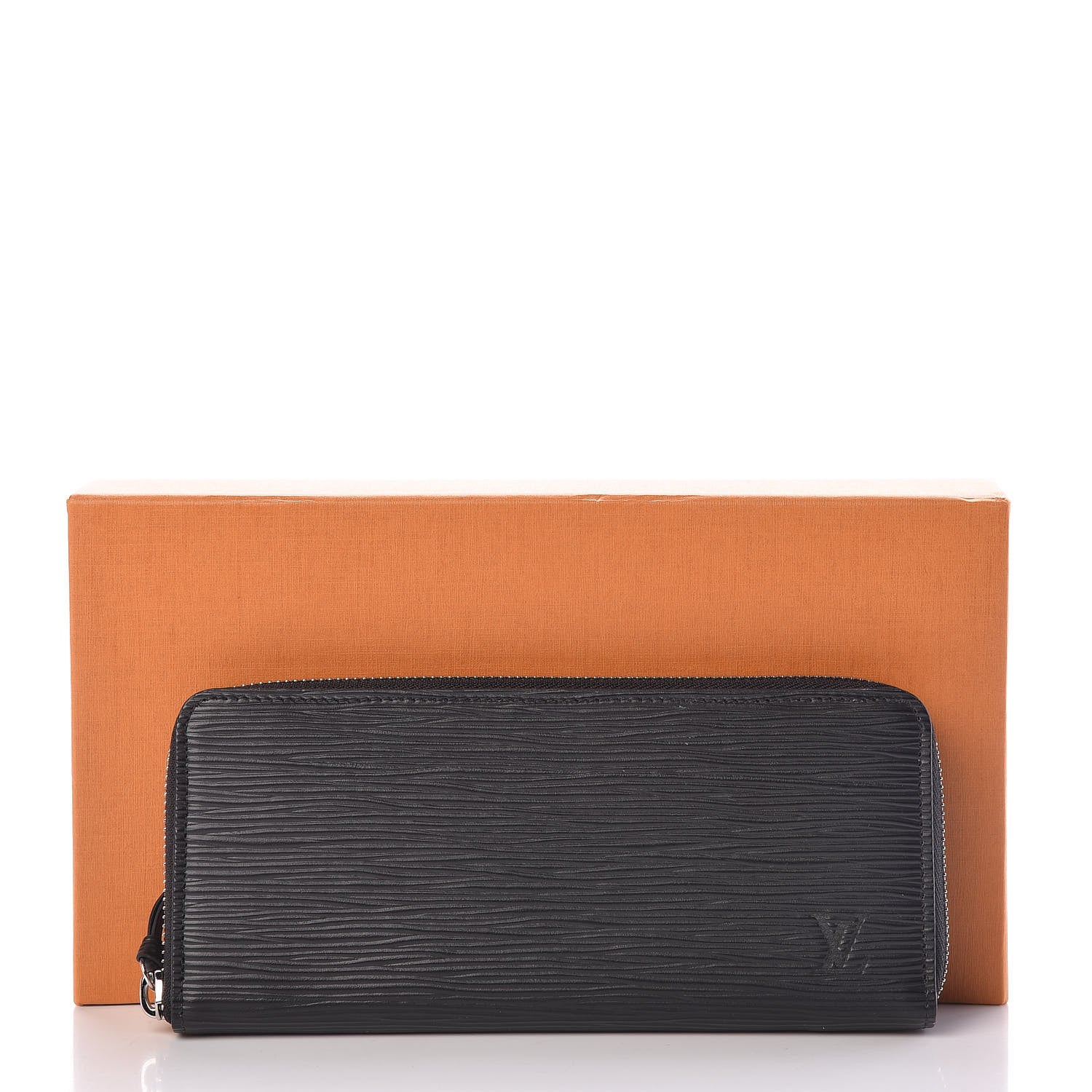 Louis Vuitton Epi Clemence Wallet Black 11 of 11