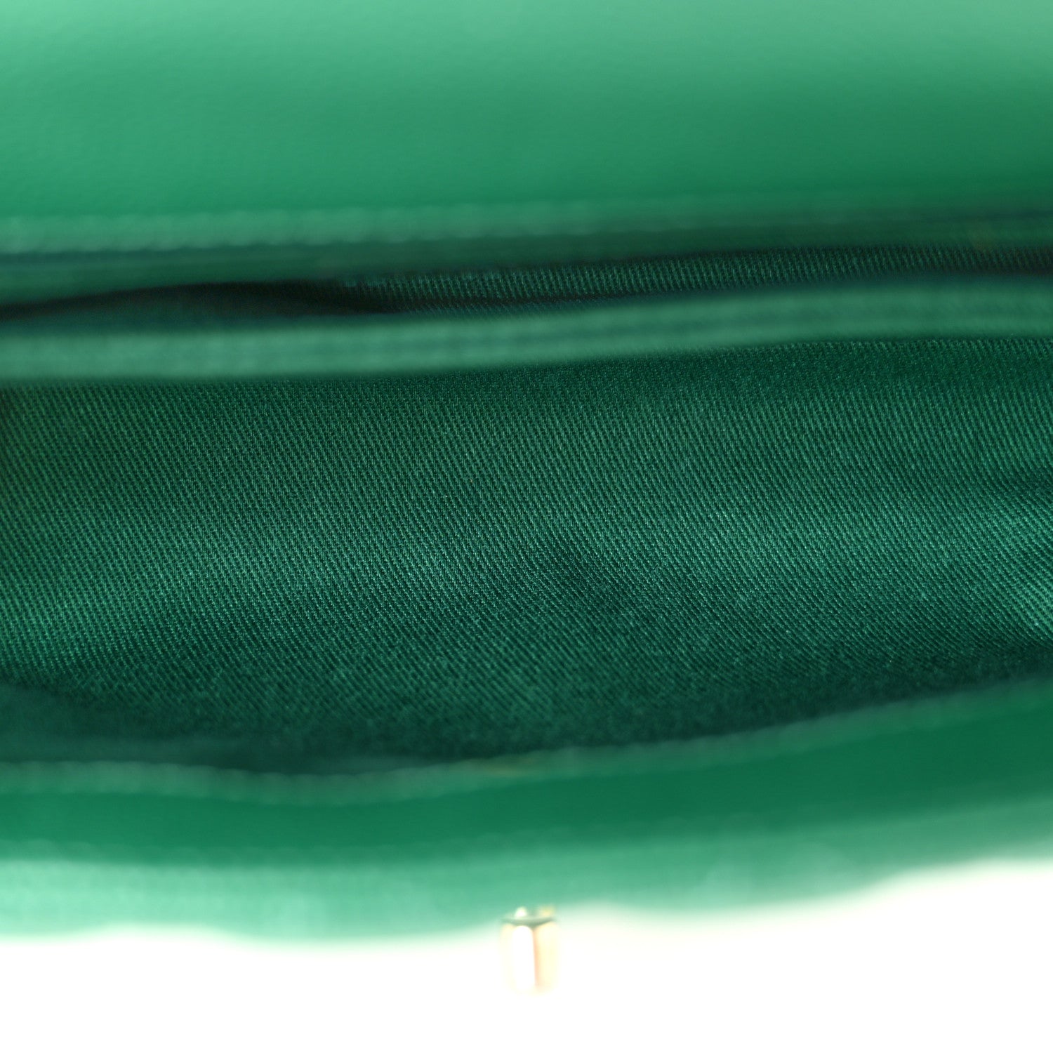 Chanel Caviar Quilted Mini Coco Handle Flap Green 5 of 13
