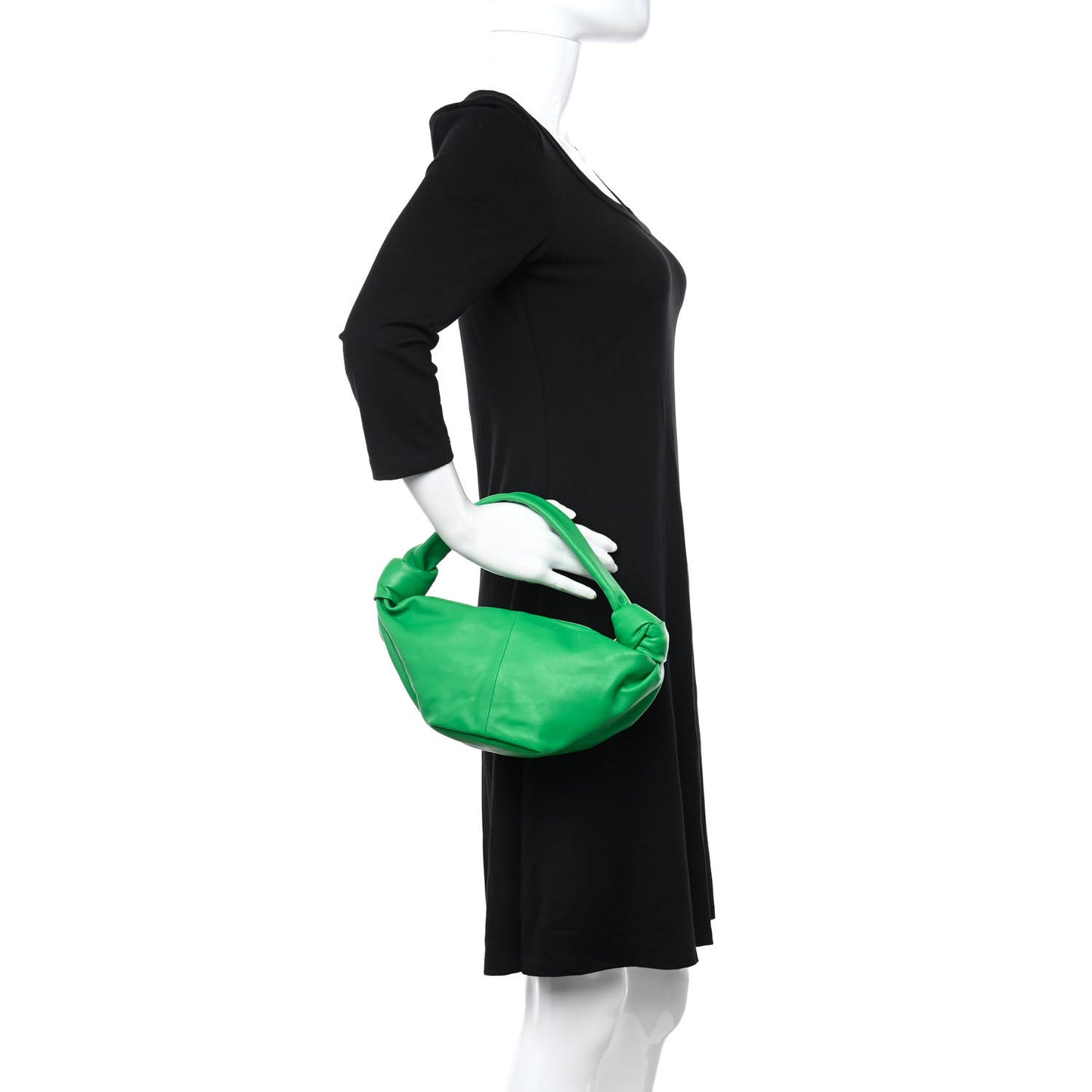 Nappa Mini Double Knot Bag Parakeet