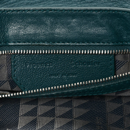 Proenza Schouler Lambskin Tiny PS1 Satchel Dark Teal 6 of 9