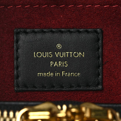 Louis Vuitton Empreinte Monogram Giant Montaigne BB Black Beige 6 of 14