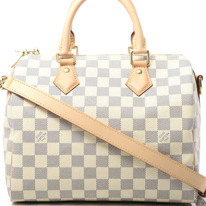 Louis Vuitton Damier Azur Speedy Bandouliere 25 9 of 14