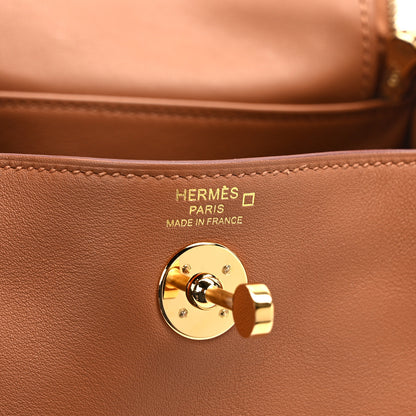 Hermes Matte Alligator Swift Mini Touch Lindy 20 Gold 6 of 11