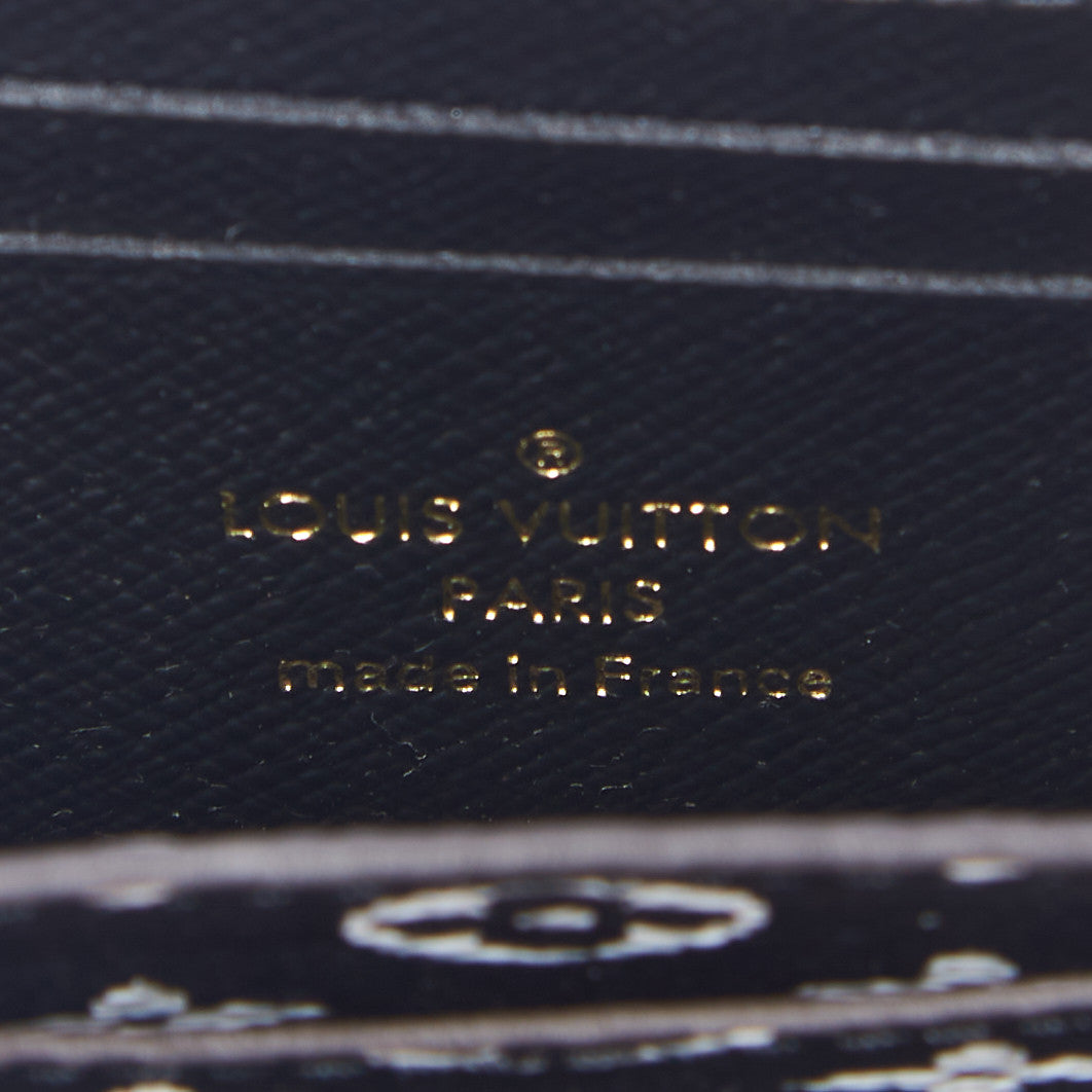 Monogram Giant Jungle Zippy Coin Purse Black