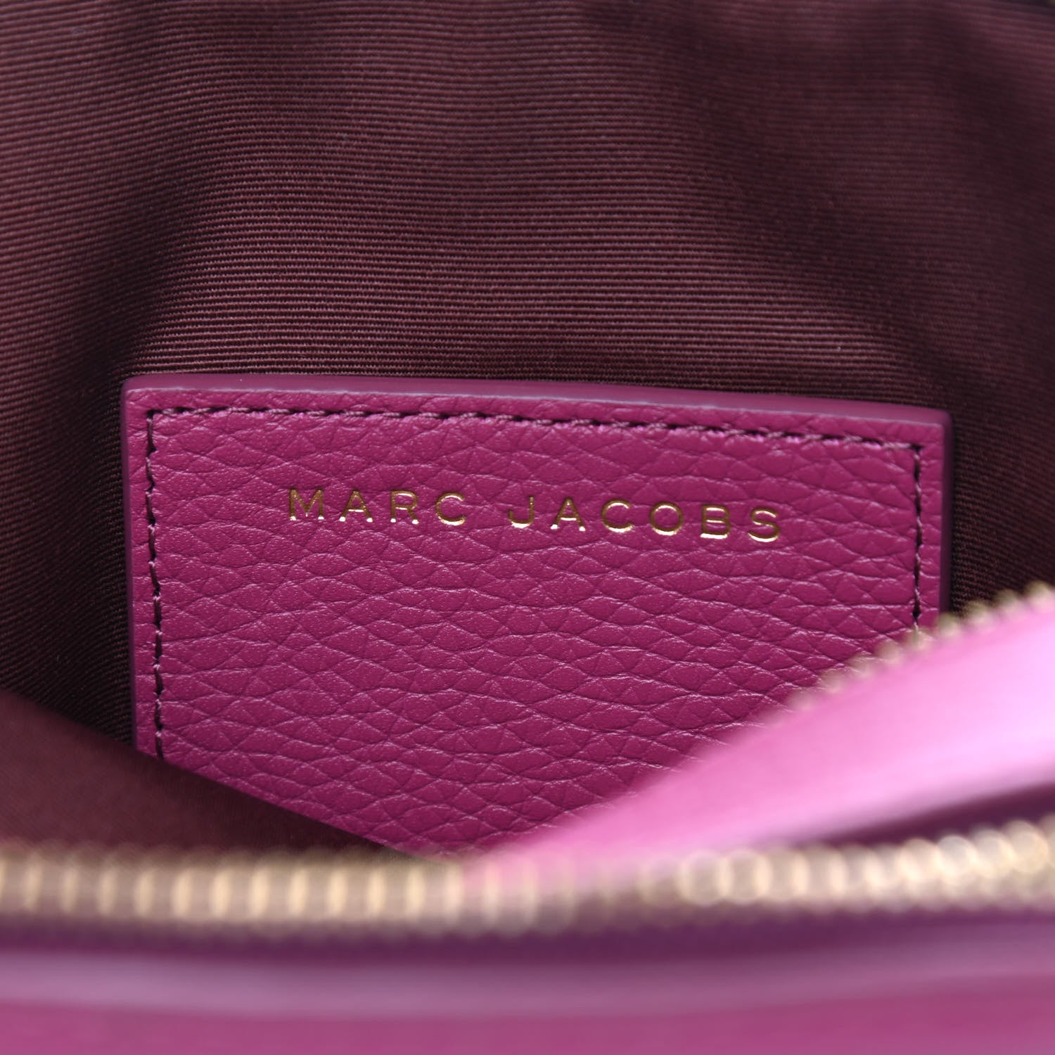 Marc Jacobs Calfskin Shutter Camera Crossbody Bag Pink 6 of 9