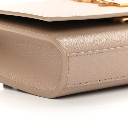 Saint Laurent Grain De Poudre Monogram Kate Belt Bag Dark Beige 8 of 11