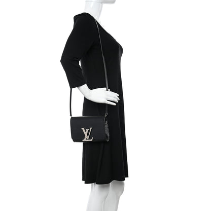 Louis Vuitton Electric Epi Louise Strap PM Black 2 of 11