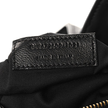 Saint Laurent Lambskin Matelasse Monogram Joe Backpack Black 7 of 10