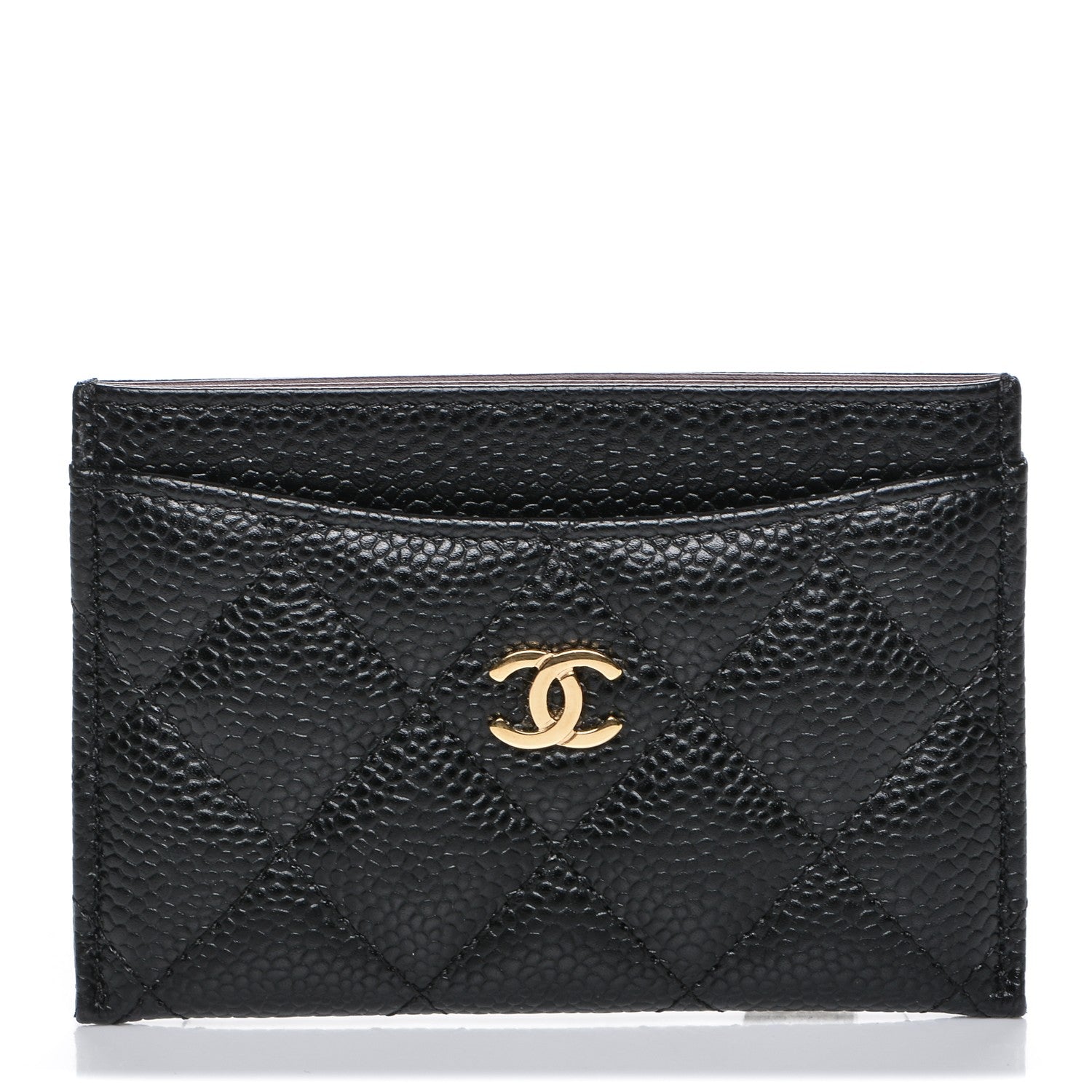 Chanel Caviar Quilted Card Holder Black 1 of 8