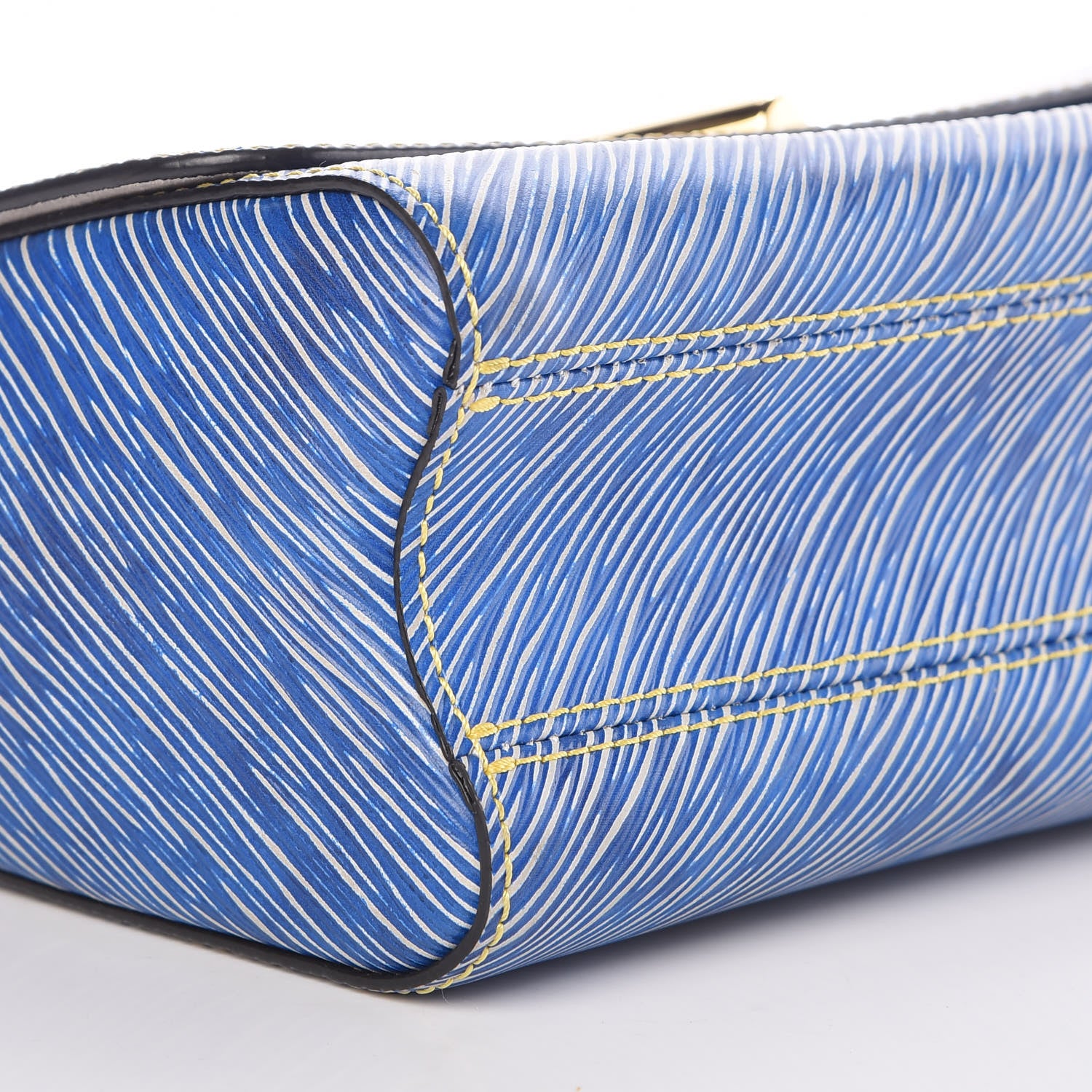 Louis Vuitton Epi Twist Shoulder Bag MM Denim Light 9 of 11