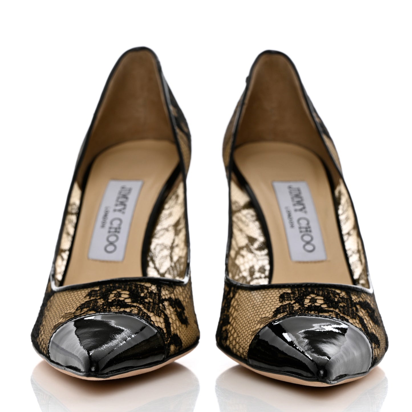 Patent Lace Alias Pumps 37 Black
