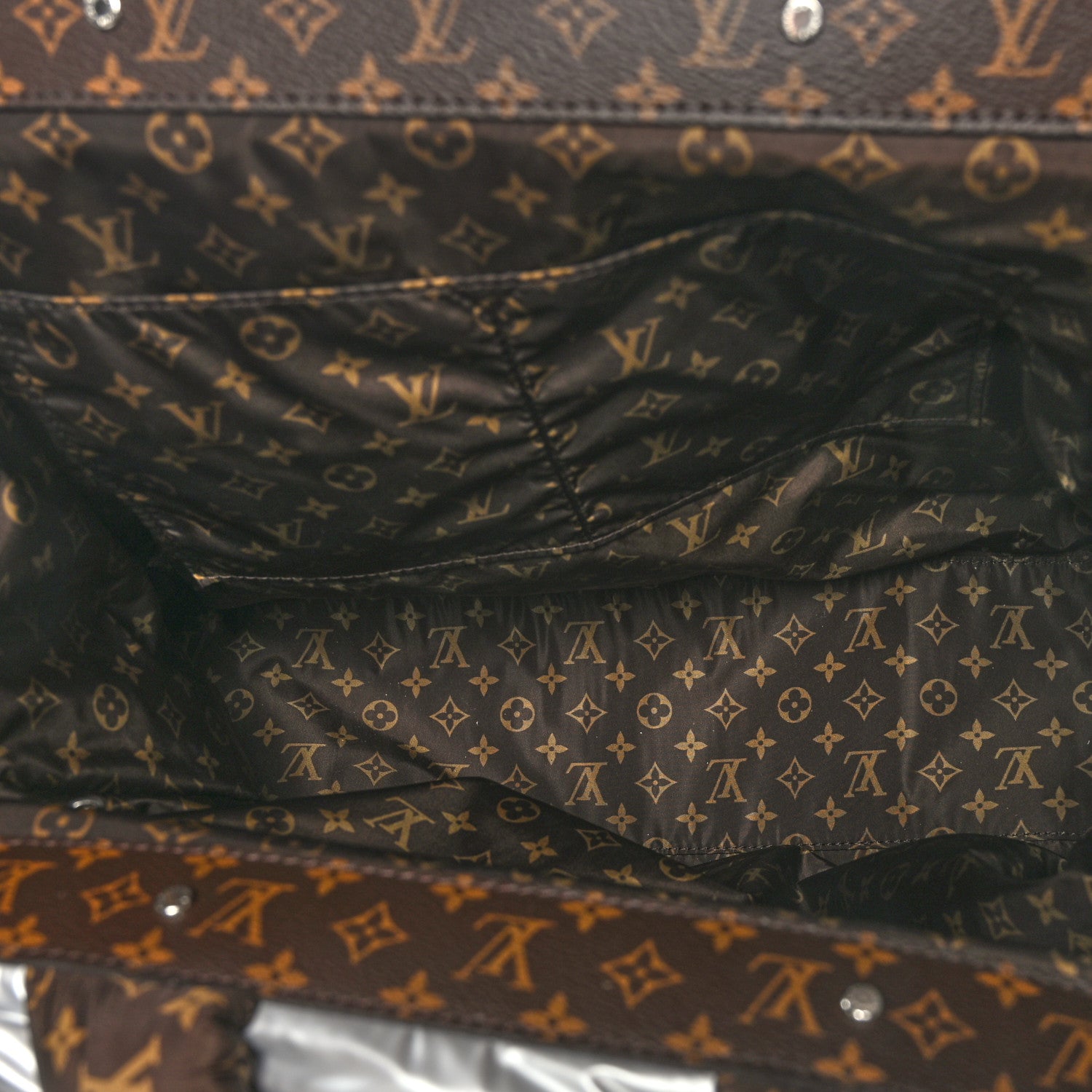 Louis Vuitton Econyl Monogram Pillow Giant Onthego GM Silver 5 of 8