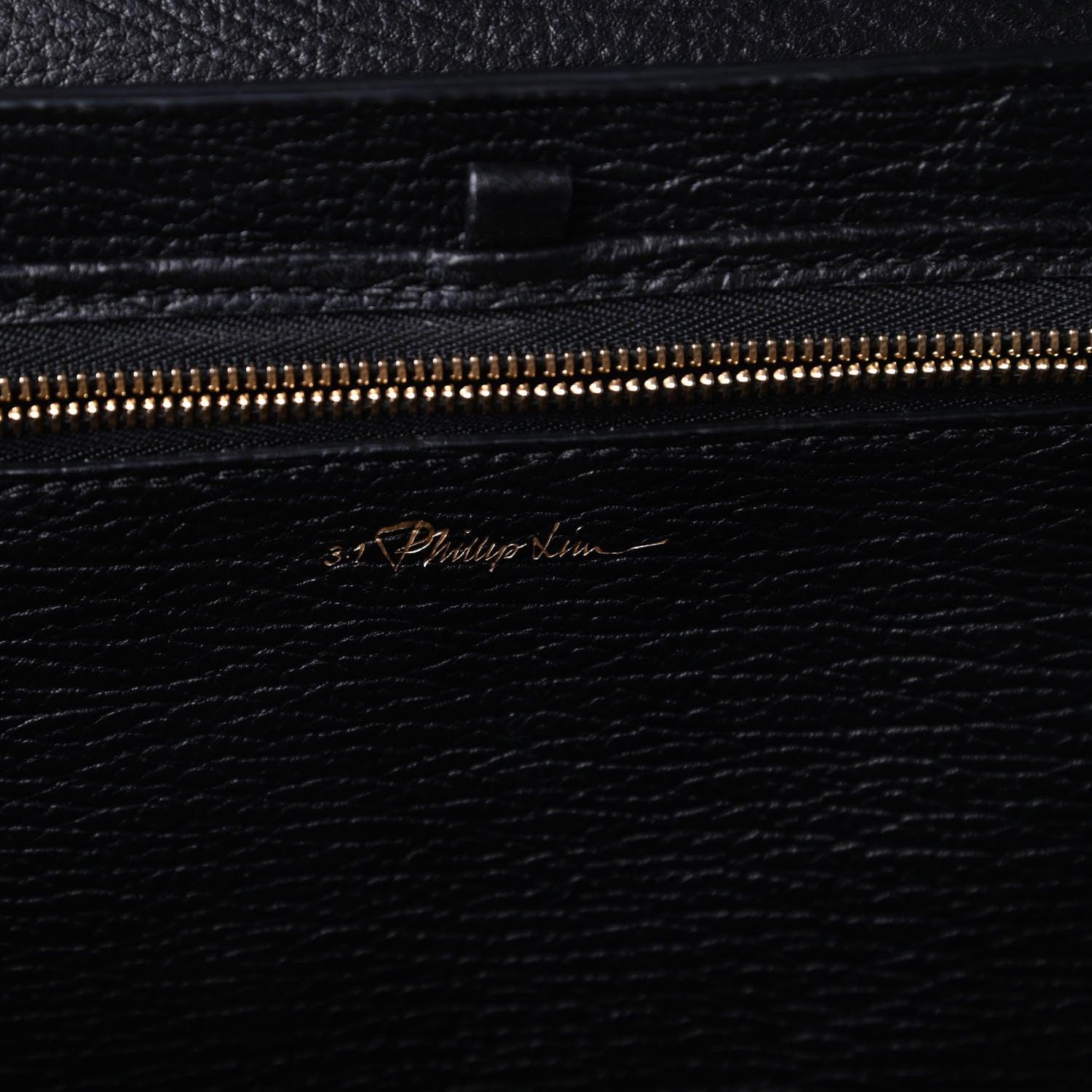 3.1 Phillip Lim Textured Calfskin Medium Pashli Satchel Black 8 of 10