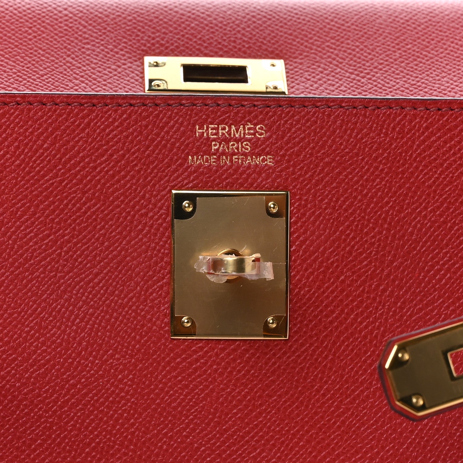 Hermes Epsom Kelly Sellier 35 Rouge Garance 6 of 10