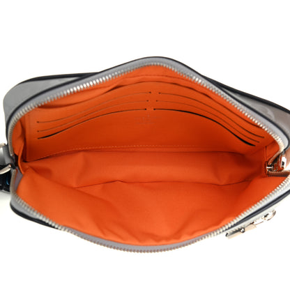 Louis Vuitton Monogram Satellite Alpha Clutch Silver 5 of 7