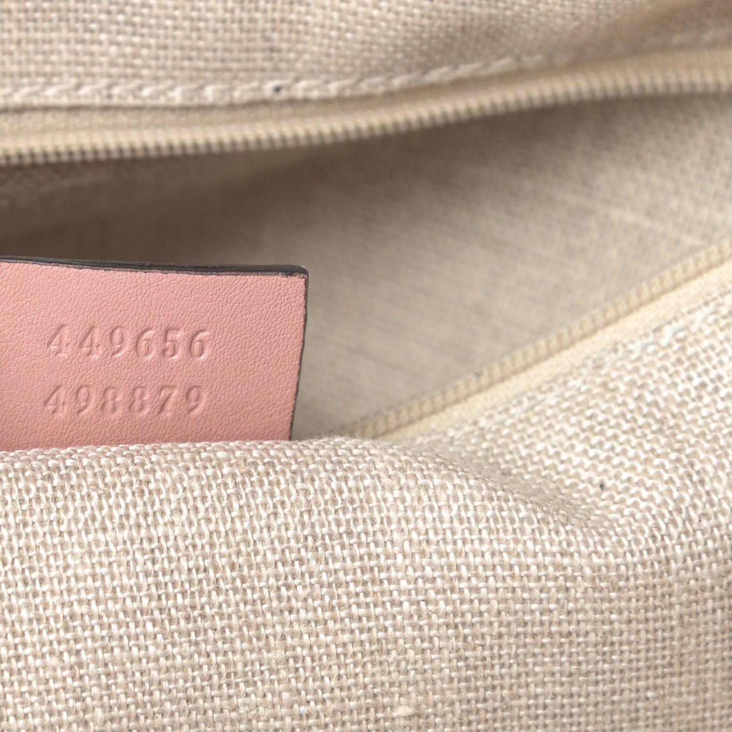 Gucci Soft Microguccissima Small Zippered Satchel Soft Pink 7 of 17